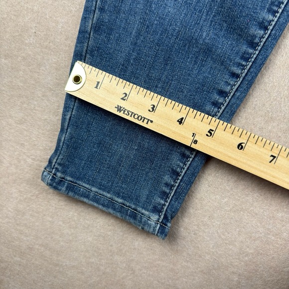 Signature Levi Strauss Totally Shaping Skinny Jeans 6S W28 L28 Blue Stretch - Picture 11 of 13